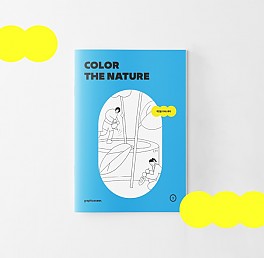 컬러링북 시리즈1. COLOR THE NATURE